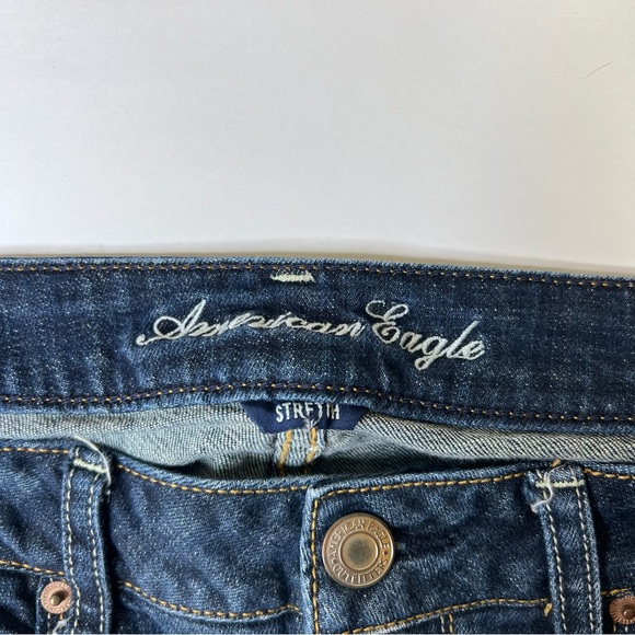 2012 Size 12 American Eagle Skinny Kick Jean 12 stretch - Picture 5 of 16